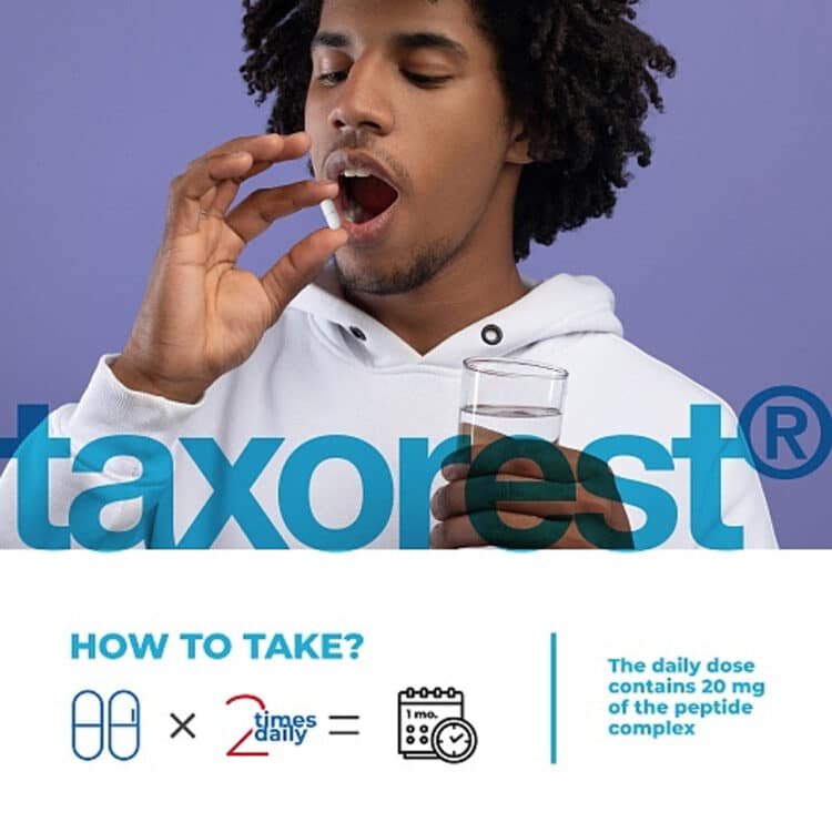 taxorest a 19 lung peptide bioregulator (capsules) taxorest a 19 lung peptide bioregulator (capsules)